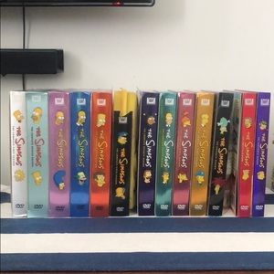 THE SIMPSONS SEASONS 1-13 ALL IN ORIGINAL BOXES